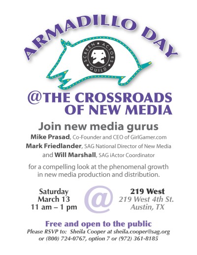 Armadillo Day 2010_blog SAG Armadillo Day Poster